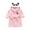 Pink, variant on Toddler Pajamas Girls Boys Boys Girls Robe Kids Flannel Hooded Bathrobe Sleepwear Toddler Plush Robes With Belt Pjs for Kids