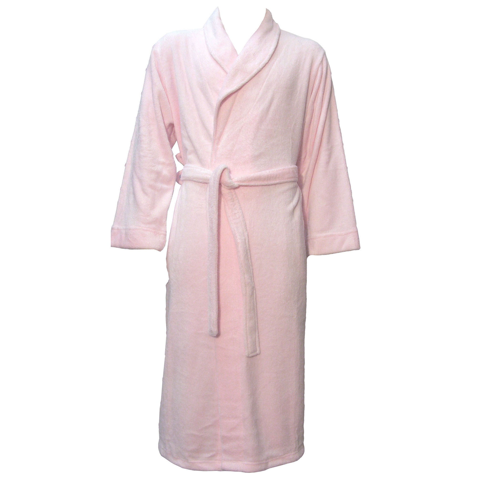 Simplicity Warm Plush Spa Hotel Kimono Bath Robe Bathrobe for Women