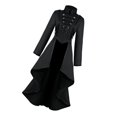 thumbnail image 3 of Chaqueta Vintage Frac Steampunk Gothik Zulema para Mujer Esmoquin Negro L, 3 of 8