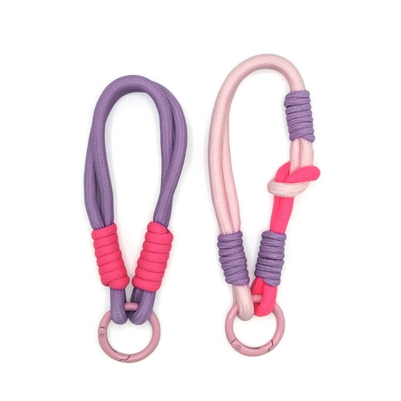 Wonder Nation Girls Cord Phone Strap and Straw Holders, One Size, Pink