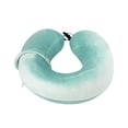 thumbnail image 4 of MINISO Foldable U-Shaped Neck Pillow, Mint Green, 4 of 5