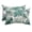 Forest Green, Emerald, Beige, variant on Chaise Lounge Headrest Pillow 2 Pack, Green Monstera Deliciosa Waterproof Chair Pillows with Insert & Adjustable Elastic Strap for Beach Pool Recliner, Summer Botanical Tropical Outdoor Patio Pillow