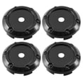 thumbnail image 1 of 66mm 6 Clips Rueda Llanta Cubo Centrales Tapas Negras - 4uds, 1 of 1