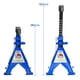 thumbnail image 4 of Torre Auto Hantec 2 Piezas 3 Toneladas Doble Seguro Antiderrapante, 4 of 10