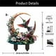 thumbnail image 2 of Estaca de colibrí para jardín | Tapón de tierra acrílico 2D para decoración de exteriores | Diseño de castillo para jardín, ideal para patios y jardines, 2 of 4