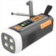 thumbnail image 1 of Radio FM/ Bluetooth de Emergencia de 4500 MAh con Fuente de Alimentación USB/Solar/Dinamo de Manivela de 3 Vías para Acampar Al Aire Libre., 1 of 5