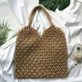 thumbnail image 4 of Vadktai Cotton Rope Travel Beach Fishing Net Handbag, Shopping Woven Shoulder Bag for Women Girls, 4 of 8