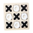 thumbnail image 1 of Wooden Tic TAC Toe Game Traditional Leisure Intelligent Brain Teaser C, 1 of 9