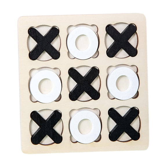 LeeQinersw Tic TAC Toe Board Game Family Entertainment Travel Games Educational Style C