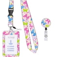 thumbnail image 4 of CSChome Badge Holder With Removable Lanyard Retractable Badge Holder: Versatile Lightweight Holder with Reel Clip for Nurses, Teachers, Office Workers, 4 of 7