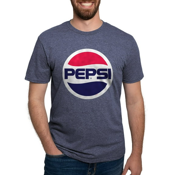 CafePress - Pepsi 90S Logo Mens Tri Blend T Shirt - Mens Tri-blend T-Shirt