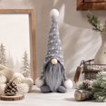 thumbnail image 6 of YingYouFu Christmas Gnome Figurine, Faceless Forest Gnome Doll Ornament, Plush Scandinavian Tomte for Holiday Mantel Shelf Tabletop Decoration, 6 of 7
