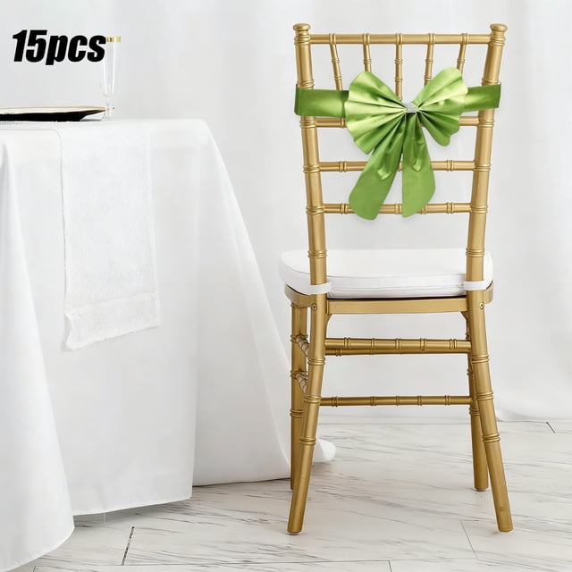 Adornos navideños, regalos navideños, adornos de boda para hotel, fundas de silla con lazos sin ataduras de PPC con esquinas redondeadas, respaldo de silla para boda, decoraciones florales, correa de