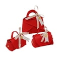 thumbnail image 3 of perfeclan 3Pcs Wedding Candy Gift Bag Wedding Favors Gift Box Keepsake Boxes Party Favor Boxes for Festivals Gift Party Favor Event Party Red, 3 of 9