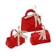 thumbnail image 2 of Bolsa de regalo ligera para dulces de boda, 3 unidades, con cinta, para recuerdo de eventos. Rojo, 2 of 9