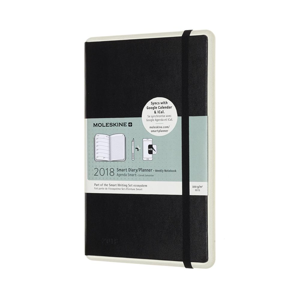 Moleskine Paper Tablet, Smart Planner, Large, Weekly Notebook, 12m