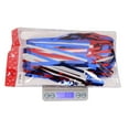 thumbnail image 4 of Patriotic Red White And Blue Metallic Tinsel Ribbon For Gift Wrapping Crafting And Party Decor, 4 of 4
