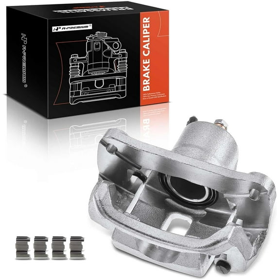 A-Premium Disc Brake Caliper Assembly with Bracket Replacement for Toyota Tundra Sequoia 2007-2015 Rear Psssenger Side