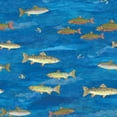 thumbnail image 2 of Prahl, Courtney 20x20 White Modern Wood Framed Museum Art Print Titled - Angling in The Stream Pattern I, 2 of 4