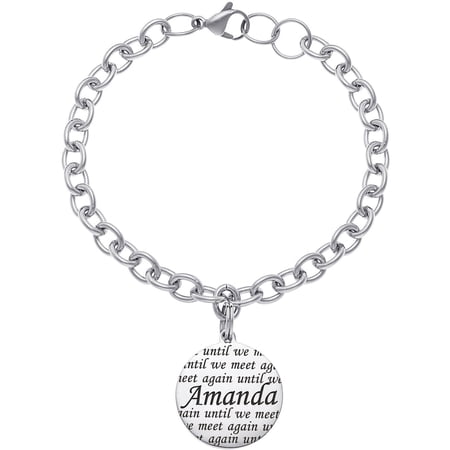 Personalized Planet Everscribe Memorial Engraved Name Bracelet
