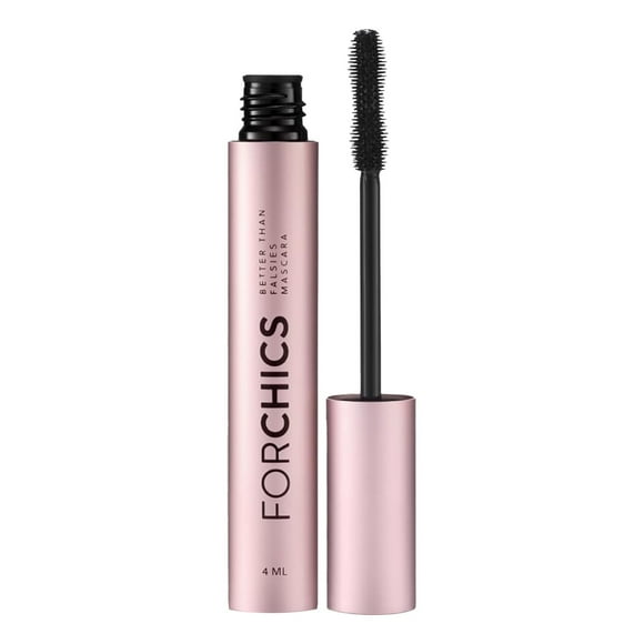 ForChics- Nourishing Eyelash Growth Mascara - Volumizing & Lengthening, Moisturizing Black Formula for Sensitive Eyes, Enhances Thickness & Health