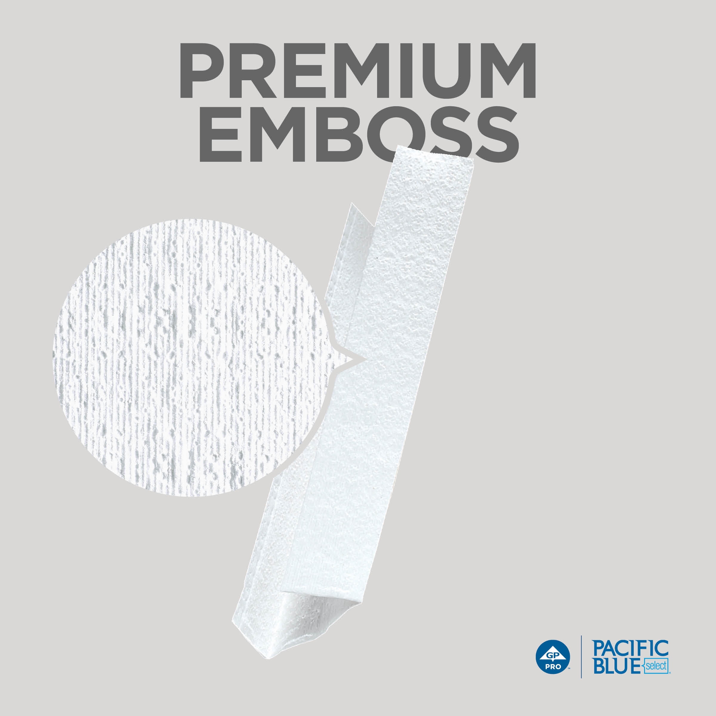 Pacific Blue Select® Premium 2-Ply C-Fold Paper Towels by GP PRO (Georgia-Pacific), White, 1,440 Towels Per Case