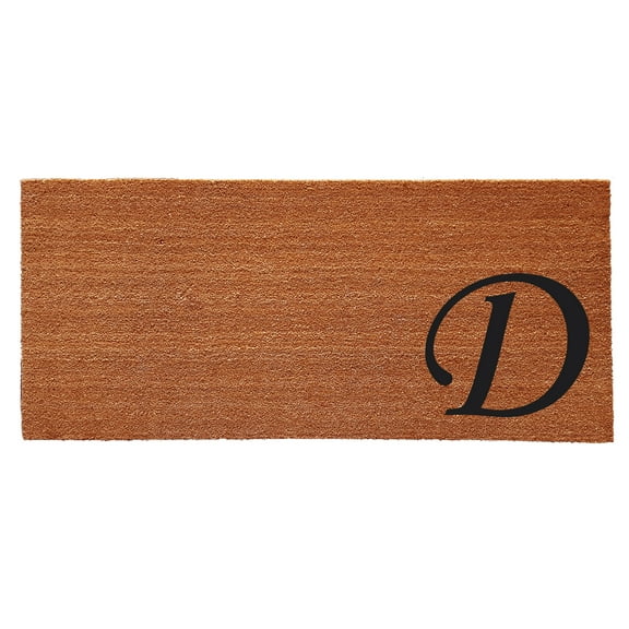 Urban Chic Monogram Doormat (Letter D)