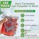 thumbnail image 2 of [100 Sets] 12oz Clear Plastic Cups With Flat Lids, Disposable Drinking Cups, 12 Oz Plastic Cups For Ice Coffee, Smoothie, Slurpee, Or Any Cold Drinks, 2 of 5