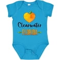 thumbnail image 3 of Inktastic Clearwater Florida Orange in Heart Boys or Girls Baby Bodysuit, 3 of 5