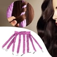 thumbnail image 6 of Hair Styling Tool Sleep Overnight Curls Non Damaging Hair Non Heating Curling Rod Lazy with 8 curling rods , for Long Hair, 6 of 10