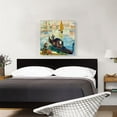 thumbnail image 2 of ARTCANVAS The Grand Canal Venice 1881 Canvas Art Print by Pierre-Auguste Renoir - Size: 26" x 26" (0.75" Deep), 2 of 9