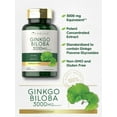 thumbnail image 4 of Ginkgo Biloba 3000mg | 400 Tablets | Vegetarian Supplement for Men and Women | by Carlyle, 4 of 8