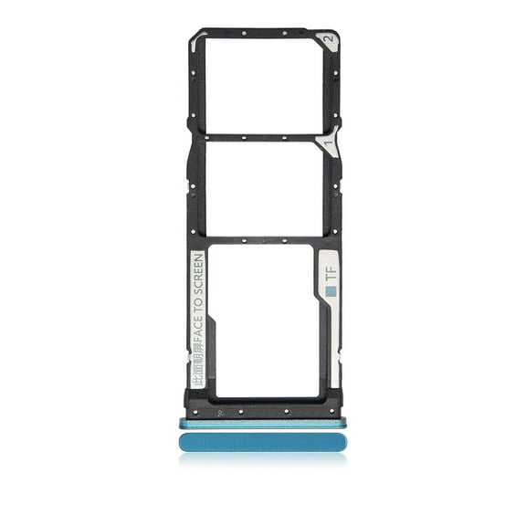 Replacement Dual Sim Card Tray Compatible For Xiaomi Redmi Note 9S / Note 9 Pro 4G (Tropical Green)