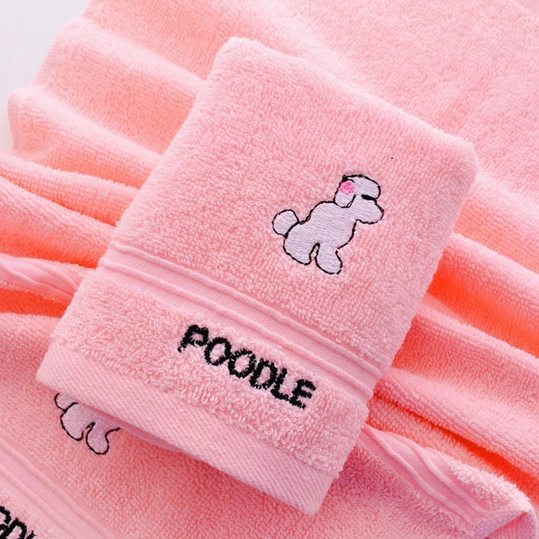Poodle towels cheap