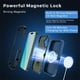 thumbnail image 4 of Funda Case MYBAT Maverick Mag clip para iPhone 16 PLUS - Azul con mica, 4 of 10