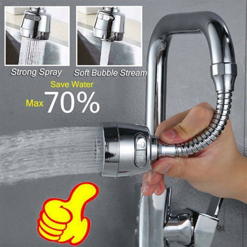 High Quality 360Degree Faucet Extender Sprayer Sink Spray Kitchen Tap