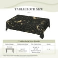 thumbnail image 6 of XMXY Table Cloth Rectangle Table, Stars Magic Space Galaxy Dining Table Cover Waterproof Washable Outdoor Tablecloth, 54 X 72 Inch, 6 of 8