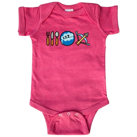 

Inktastic Eat Sleep Archery Bowhunting Gift Baby Boy or Baby Girl Bodysuit