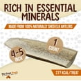 thumbnail image 4 of The Treat Shack Split Naturally Shed 4 to 5-in Elk Antler Dog Treats, Small, 1CT, 4 of 8