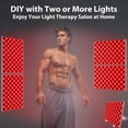 thumbnail image 3 of Large Red & Infrared Light Panel with Stand, 5-Wavelength System for Soothing Muscles and Enhancing Skin Radiance, 3 of 6