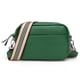 thumbnail image 2 of Bolso Bandolera Pequeño Kuymtek Cuero Genuino Lujo Clásico Retro Informal a la Mujer 107 verde, 2 of 9