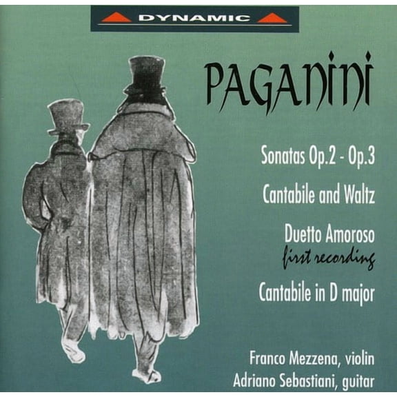 N. Paganini - Sonatas for Violin & Guitar - Music & Performance - CD