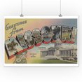 thumbnail image 2 of Greetings from Missouri (State Capital and Flower) (12x18 Wall Art Poster, Room Decor), 2 of 3