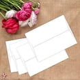 thumbnail image 2 of A6 White Invitation Envelopes (4 3/4" x 6 1/2") Fits 4x6 Inch Invitation Photo Wedding Announcement - Bulk Pack of 1000 Envelopes, 2 of 5