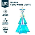 thumbnail image 4 of Joyfy 15 in Iridescent Christmas Tree Light Decorations, 100 LED Cool White Lights for Indoor Holiday Décor, Christmas Eve Night Décor, 4 of 7