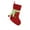 RD, variante sur Chmadoxn Décorations de Noël, Chaussettes de Noël de 18 Pouces en Tablier Bas de Noël Tricotés Décorations de Noël Bas Rouge Blanc avec une Poche Bas à Lettres pour la Famille Bas Tricotés