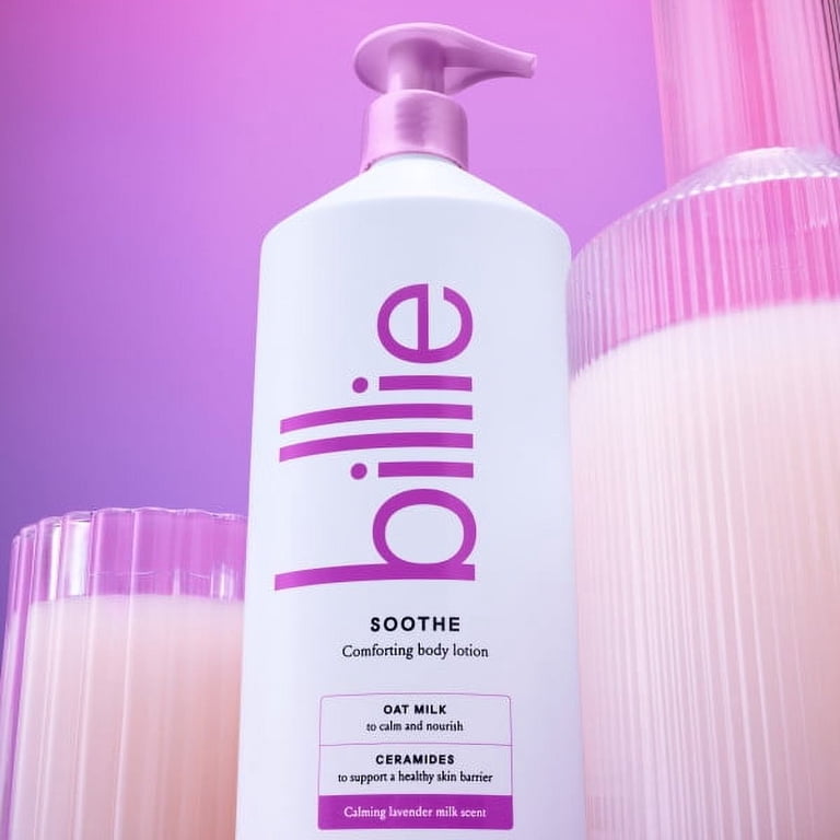 Billie, Women's Body Lotion, 18 fl oz, Lavender Milk Scent