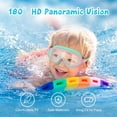 thumbnail image 2 of Kids Swim Goggles 2 Pack, Anti-Fog UV Protection Wide View Swimming Goggles for kids 3-15 Youth Boys Girls Toddler, 2 of 6