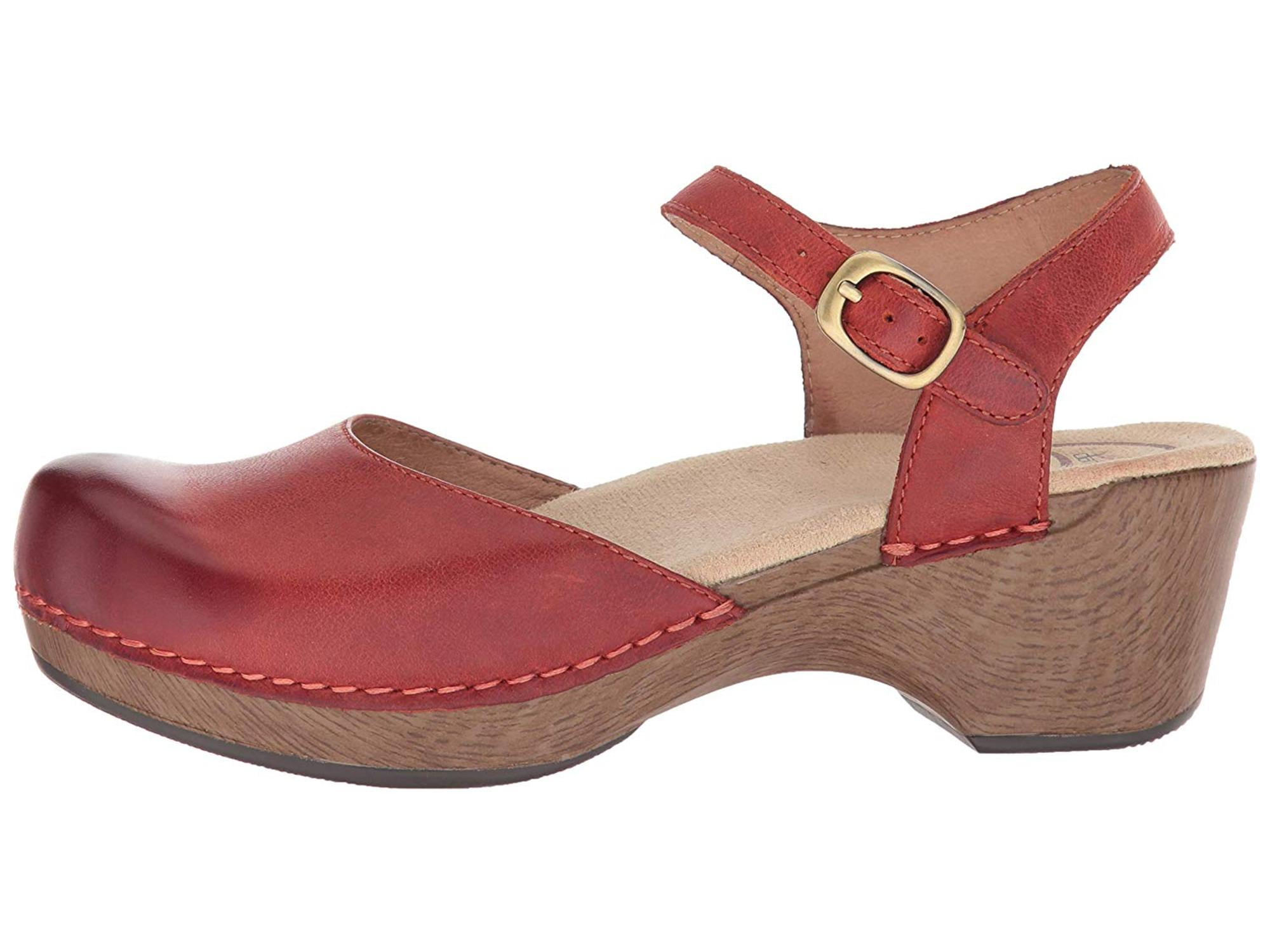 dansko ankle strap clog