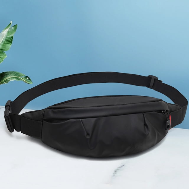 Bolsa de mensajero impermeable de alta capacidad para deportes al aire libre (negro)